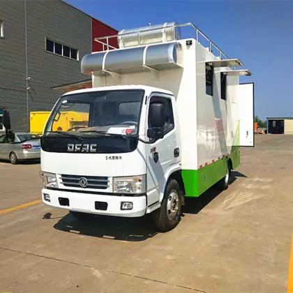Dongfeng Mobile Kitchen Fast Food Cooking Truck