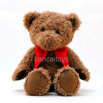 Huge teddy bears with ribbon