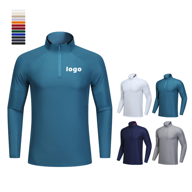 Quarter Zip Track Jacket Mens