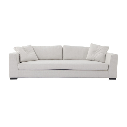 Bản sao sofa vải ba chỗ thanh lịch