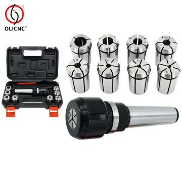 R8 Milling Chuck ditetapkan dengan j7316 collets for turret Milling Machine