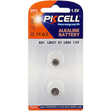 AG1 Alkaline Button Cell 1.5V Small Size Coin Battery