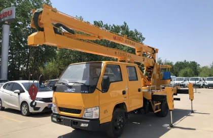 Shacman Aerial Work Platform Diesel Truck - Lifting High-Altitude Operation Skylift Vehicle