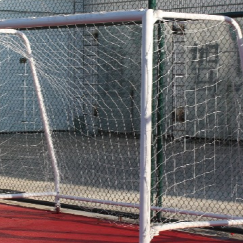 White Color Futsal Goals with Nets