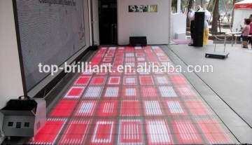 glass dance floor