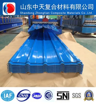 galvanized /prepainted corrugated roofing sheet Trapezoidal /wave tile
