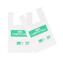 Transparent Biodegradable Compostable Shopping Bags