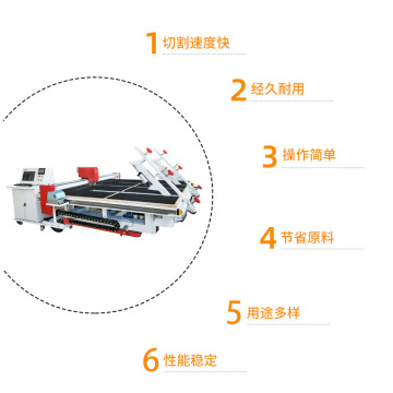 Mesin pemotong kaca atomatik CNC