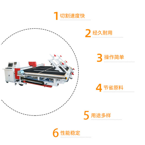 Atomatische CNC -glazen snijmachine