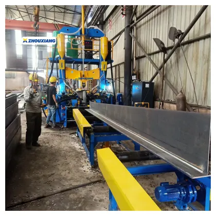 Production Line H I Beam Fabrication Assembly Machine