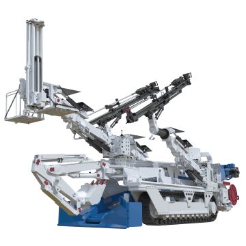 Machine de forage rotatoire de mine de charbon hydraulique complète