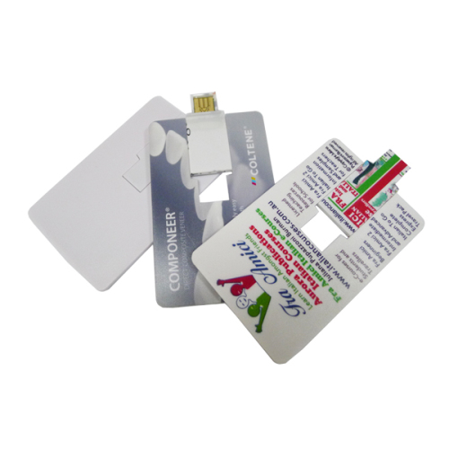 บัตรเครดิตที่กำหนดเองส่งเสริมการขาย USB Flash Drive