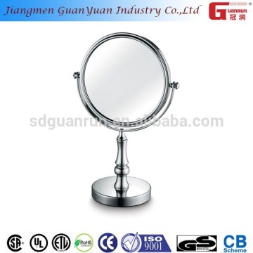 cheap standing metal magnifying copper metal mirror
