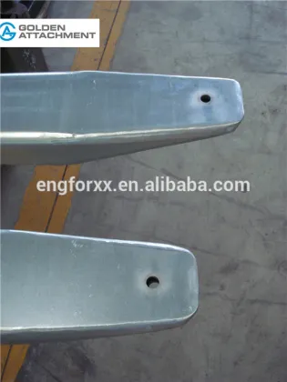 bottom closed fork extension slipper for forklift extended function