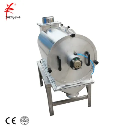 Powder material centrifugal airflow screen machine