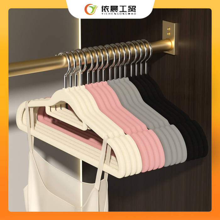 چوب لباسی مخملی رنگی لاوینیا