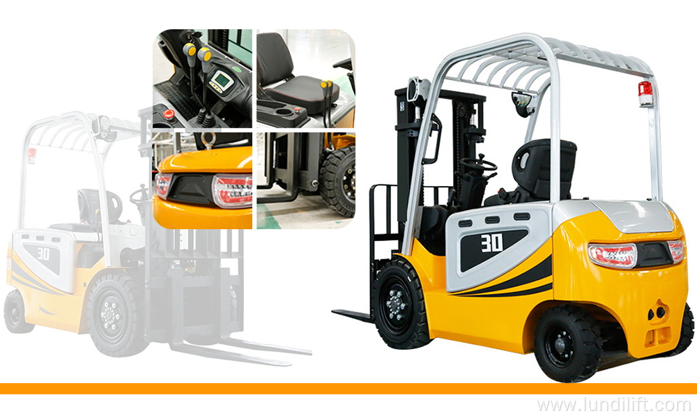 Electric lifter warehouse stacking forklift