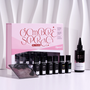 Wholesale High Pigmented Ombre Spray UV Gel Nail Polish Set - Vegan Soak-Off Gel Colors for Airbrush Nails