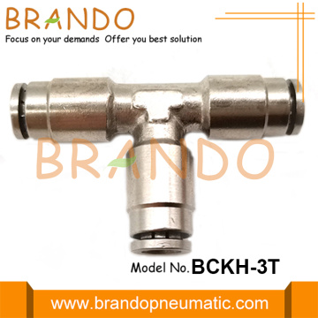 Union Branch Tee Male Push-In Neumatic Manguera Ajuste