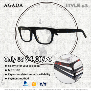 Top Selling Acetate Optical Frame Stocks