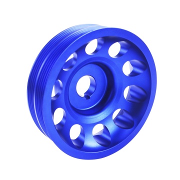 Light Weight Aluminum Crankshaft Crank Pulley for Subaru Impreza WRX STI