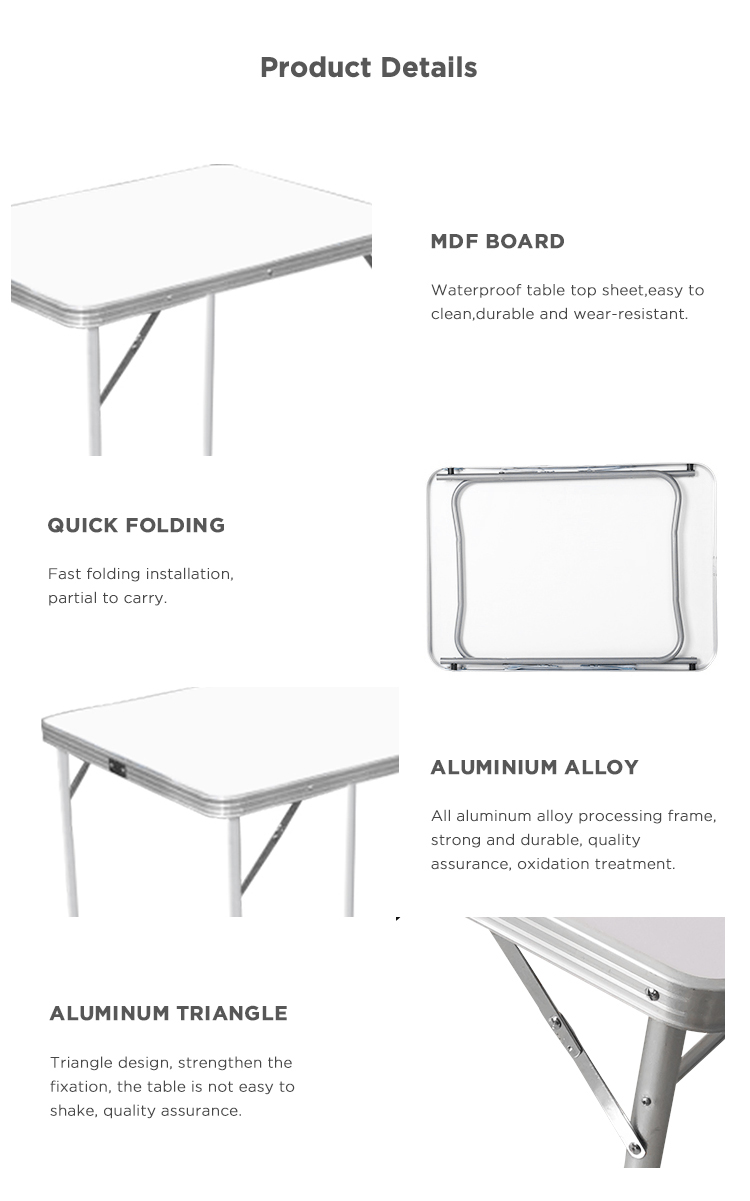 MDF Folding Tables OM1002