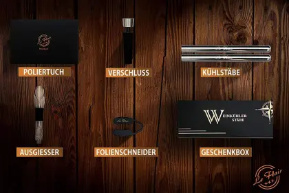 Le Flair Premium Wine Cooler Set - Complete Wine Accessory Bundle