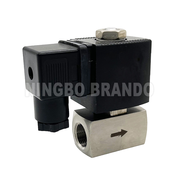 stainless steel high pressure solenoid valve