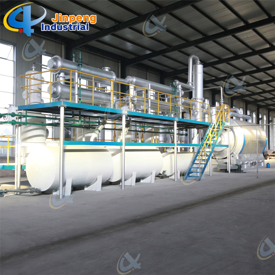 solid tyre pyrolysis machine