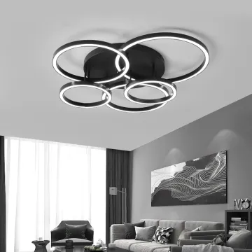 Modern Acrylic Dimmable LED Ceiling Lamp for Bedroom, House, and Living Room - Ceiling-Mounted Light Fixture