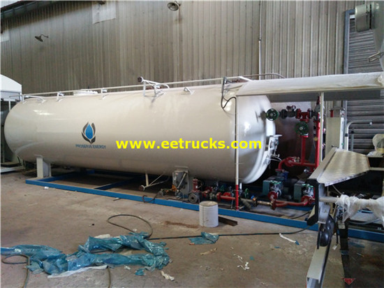 32cbm 12ton LPG غاز اسطوانة ملء النباتات