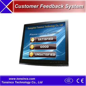 17inch table top/wall hanging touch screen display/monitor