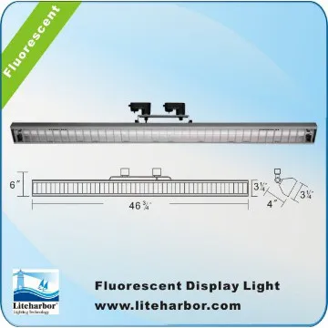 Fluorescent Flood Wall Wash 54W T5HO track lighting fixture