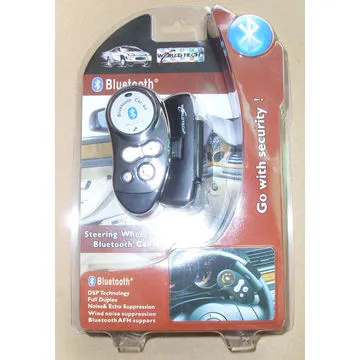 Car Steering Wheel Bluetooth Handsfree Kit with Broadcom Chip Set