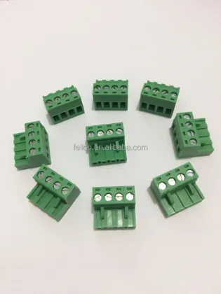 Equivanlent Phoenix MSTB 2.5 Screw Type Terminal Block Wire to Board Green Connector