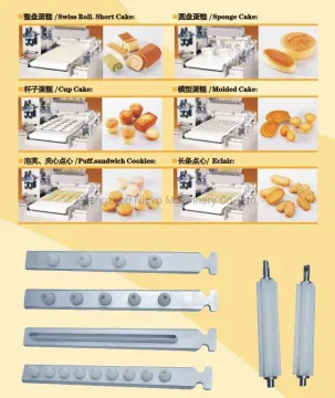 Cookie Biscuit Production Line Cookie Depositor & Wire Cutter Making machine