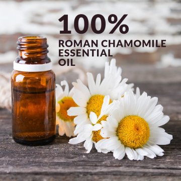 Óleo de camomila orgânico natural puro 100%