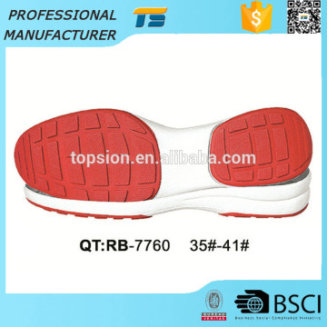 Trade Assurance Women'S Comfortable Casual Sole Partnership Red Rubber Soles