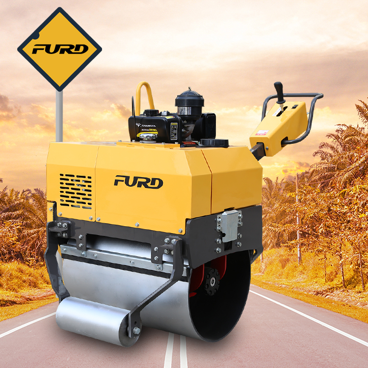 Überlegene Qualität 500 kg Benzin Diesel Single Drum Mini Road Roller