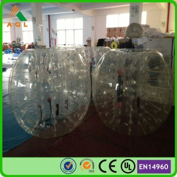 Best Seller PVC or TPU material body bubble balls, bubble soccer balls