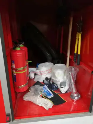 Miniature four-seater fire patrol car