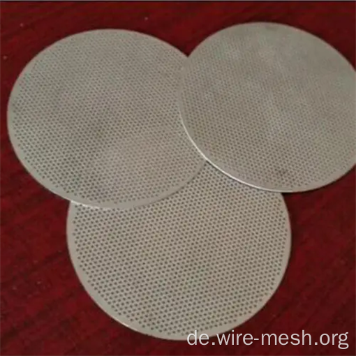 Perforiertes Aluminium perforiertes Metallgitter Edelstahl