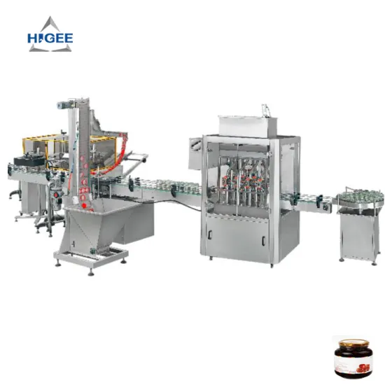 Bottling and Labeling Machines for Sauces and Condiments