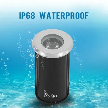 RGB LED Fountain Swimming Pool Lamp 3W Underwater Light
