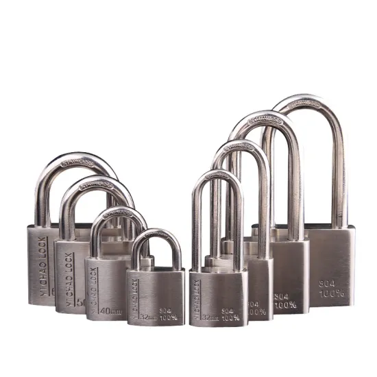 Stainless steel padlocks home security anti-theft rust-proof