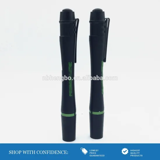 printed 0.5w led clip pen light 5 inches