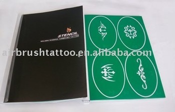 reusable airbrush tattoo stencil