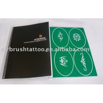 reusable airbrush tattoo stencil