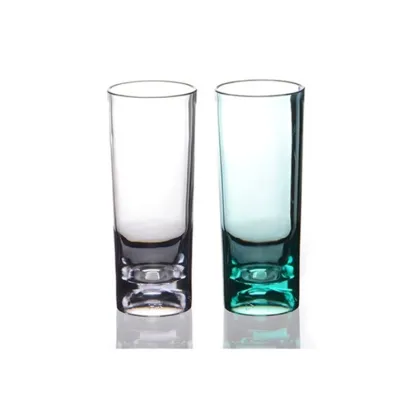 Wholesale Custom Polycarbonate Collins Glasses: Colors and Hard Crystal Plastic Drink Cups