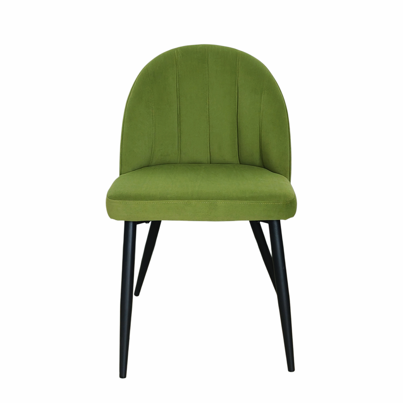 BR-25A38 velvet chair green2